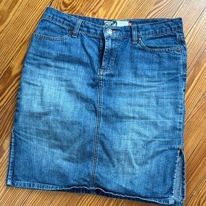 90s Roxy denim Jean skirt, size 3